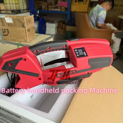 Friction-type electric strapping machine for PP and PET straps Handheld electric strapping machine