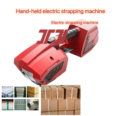 Handheld electric strapping machine Automatic strapping and tightening tool for PP and PET straps