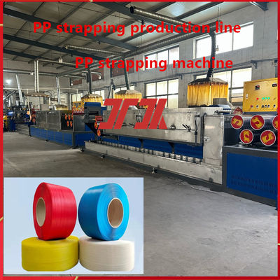 100% PP Polypropylene PP Packing Strap Making Machine Single Screw PP Strapping Band Making Machine