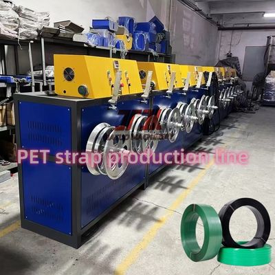 Automatic Pet Polyester Packing Strapping Belt Band Making Machine With 4000L Pre-Drying Barrel