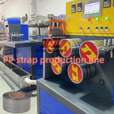 100-600Kg/h PP Strap Making Machine PP Strapping Equipment With Single Double Screw
