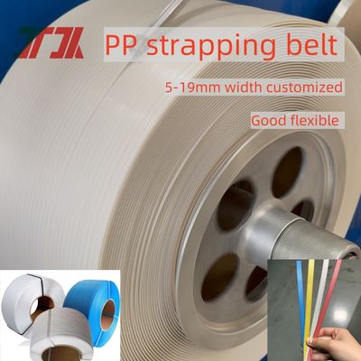 5mm Transparent PP Strapping Belt Ultra-thin PP Packing Strap Automatic Strapping Machine