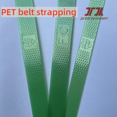 Transparent Green Polyester Pet Plastic Strapping Roll For Pallets Packaging With 9-32mm