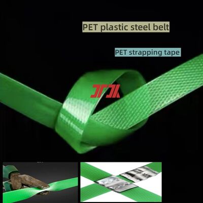 High-Quality PET Strapping belt 9-25mm Green PET Strapping band Automatic PP PET Packaging strap