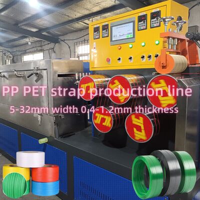 9-32mm Pet Strapping Band Making Machine With Automatic Precise Embossing Machine