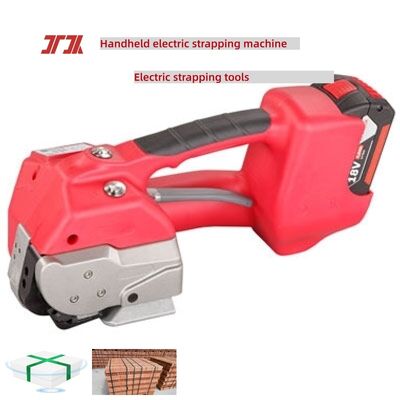 High-Speed ​​Semi-Automatic Strapping Machine PP Strap Automatic Bundling Machine with DC Motor Drive