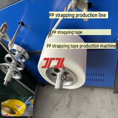 PP Strap Making Machine PP Strap Manufacturing Machine Six Straps Output For 400KG/H  Product Description of PP strap making machine: