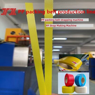 100% Polypropylene PP strapping machine PP strapping production line with PLC control system