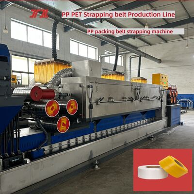 PP plastic strapping machine 5-12mm PP strap extrusion machine line speed 100-300 m/min
