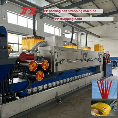 5-15mm PP Strap Making Machine Line speed 100–300 m/min PP strapping production equipment