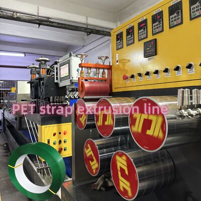 9-32mm Width PET Packing Strap Making Machine With Strong Tension 350-1300KGF