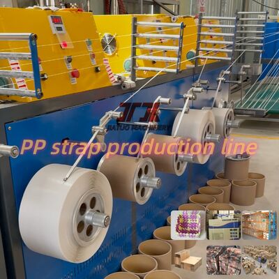 5-19mm pp strap making machinery PP Strap Production Line with PLC Control
