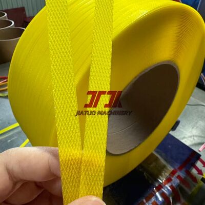 5mm Customized Printed Polypropylene PP Strap Blue Packing Belt With Good Straightness
