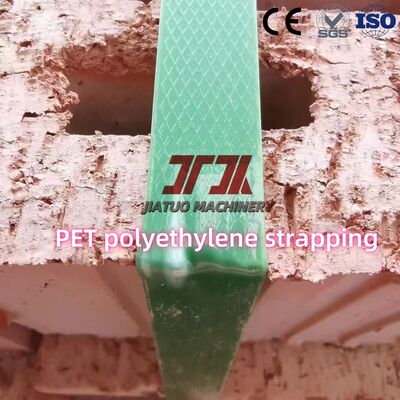 Strength 1000N 19mm Width Transparent Green PET Strap Affordable Packaging Banding Strapping