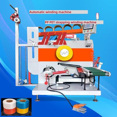 PLC Touch Screen PET Strapping automatic Winder Max Winding Weight 80KG 350KG