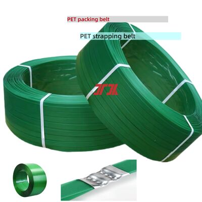 9-32mm PET plastic strapping belt green PET packaging strap high-speed PP PET strapping belt