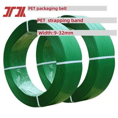 PET plastic steel strapping belt 9-16mm PET strapping steel strap for automatic strapping machines