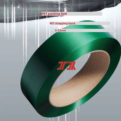 PET plastic steel strapping belt 9-16mm PET strapping steel strap for automatic strapping machines