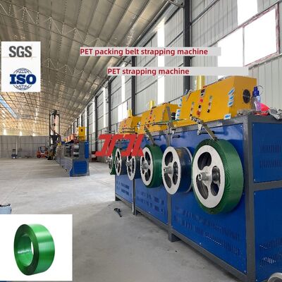 Single Screw PET Strap Band Making Machine For Manual And Automatic Strapping