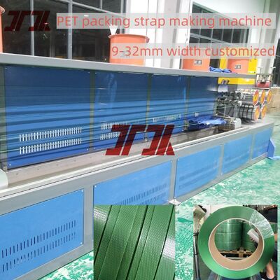 9-32mm Polyethylene PET Packing Strap Making Machine Make Packing Belt For Products