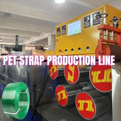 150m/min Line Speed PET Strapping Band Making Machine With Automatic Winder