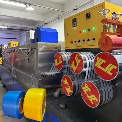 260kg/H Pp Strap Making Machine Packing Straps For Boxes With Non-stop Screen Changer