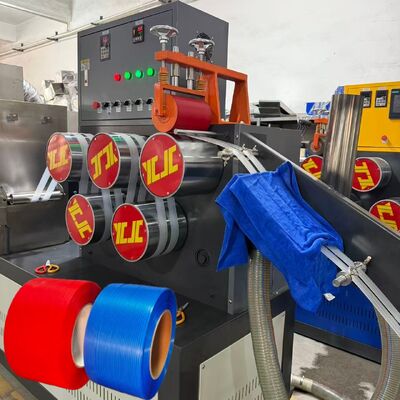 260kg/H Pp Strap Making Machine Packing Straps For Boxes With Non-stop Screen Changer