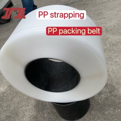 PP strapping colored 5-19mm PP binding straps made from 100% recycled PP polypropylene material