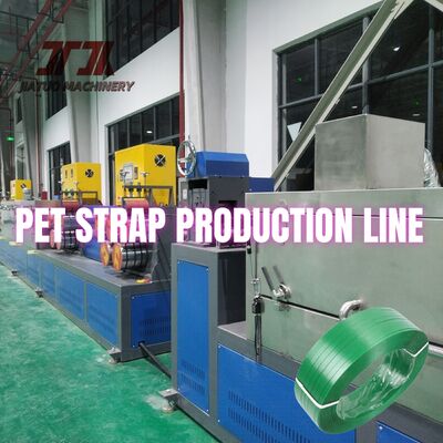 Single Screw Fully Automatic PET Strapping Making Extruder Machine for Manufacturing Plant