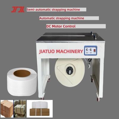 High speed automatic strapping machine for 5-19mm PP strapping belt