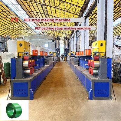 PET Strap making Machine Automated PET Plastic Steel Strapping Equipment featuring High-Speed ​​Stretching Capabilities