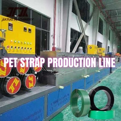 5-19mm Automatic Polypropylene Strap Making Machine With PLC Control Whole Line