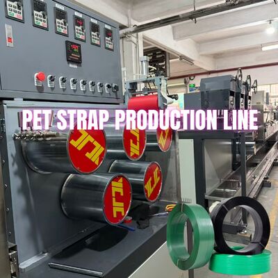 5-19mm Automatic Polypropylene Strap Making Machine With PLC Control Whole Line