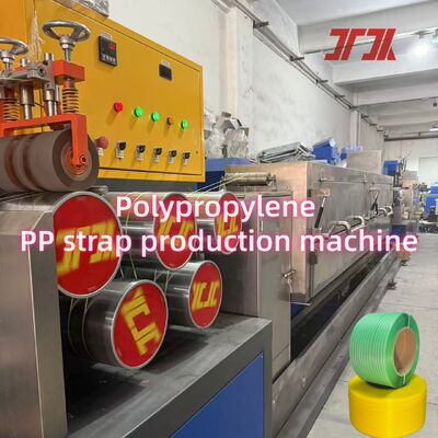 High Efficiency PP Packing Strap Making Machine with Adjustable Strap Tension and PLC Control System for Industrial Plastic Strapping