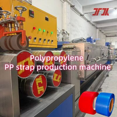 High Efficiency PP Packing Strap Making Machine with Adjustable Strap Tension and PLC Control System for Industrial Plastic Strapping