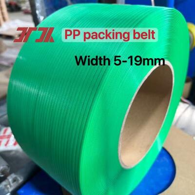 100% Polypropylene (PP) Strapping Transparent PP packing Belt for Semi-Automatic Strapping Machines