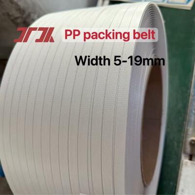 100% Polypropylene (PP) Strapping Transparent PP packing Belt for Semi-Automatic Strapping Machines