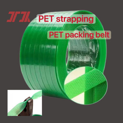 PET Packaging Strap 9–25 mm PET Strapping Band PET plastic steel belt with Resistant to Both Cold and High Temperatures
