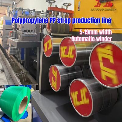 Electric Driven PP Strap Band Extrusion Line PP Packing Strap Making Machine