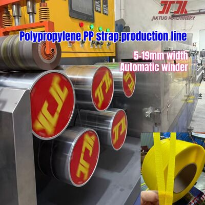 5-19mm Industrial PP Sandwich Belt Making Machine With Stable Extrusion Die Head