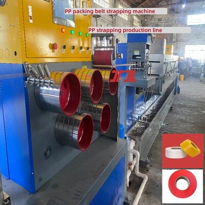 PP strap making machine 5mm PP Strapping equipment with PLC control system