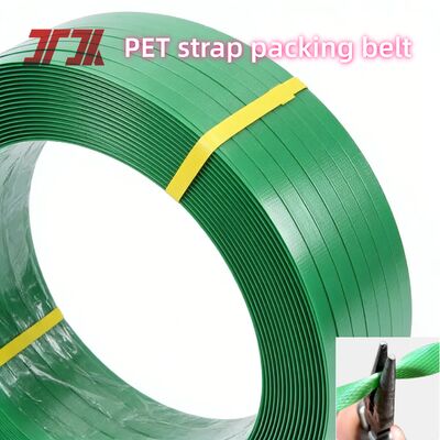 9-32mm Width PET Strapping Belt with Embossed Surface and 200-1000kgf Tension Strength for Heavy Cargo Packing
