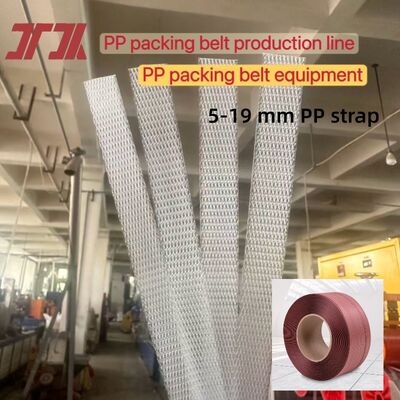 100% Polypropylene PP Strapping Manufacturing Machine PP strap making machine with PLC Control