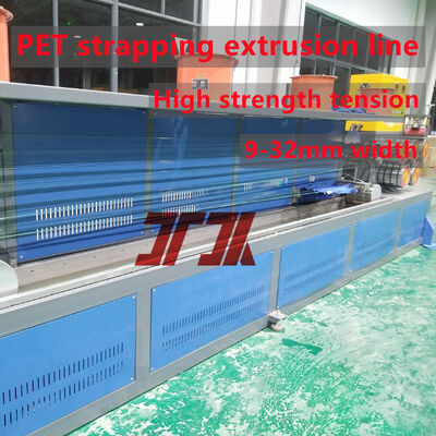 High Speed >150m/min PET Strap Production Line With Automatic Winding Machine