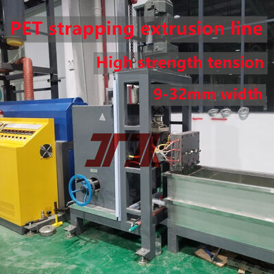 High Speed >150m/min PET Strap Production Line With Automatic Winding Machine