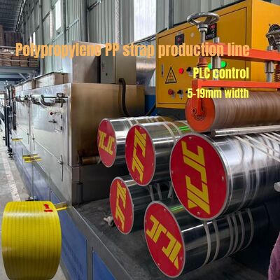 CE Standard PP Strapping Production Line 5-19mm Width Plastic Band Extruder Equipment