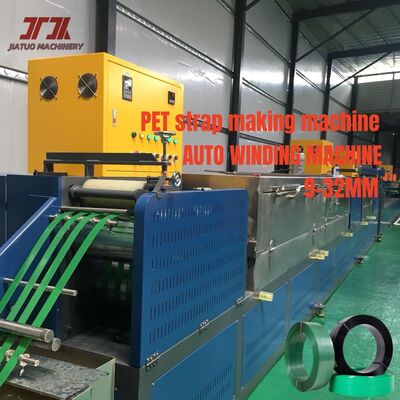 Fully Automatic PET Strapping Band Production Line with Recycled PET Bottle Flakes and 220-250kg/H Capacity