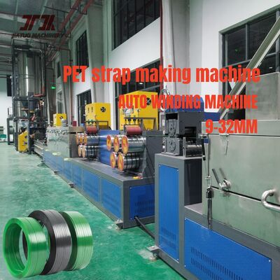 Fully Automatic PET Strapping Band Production Line with Recycled PET Bottle Flakes and 220-250kg/H Capacity