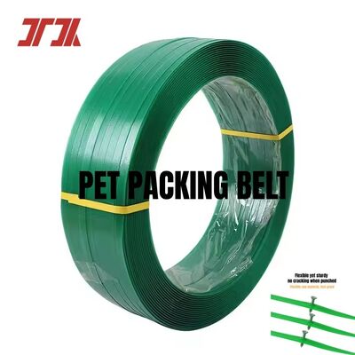 High Tensile 350-1300kgf Weather Resistant Split Resistant PET Strapping for Automatic and Manual Packaging