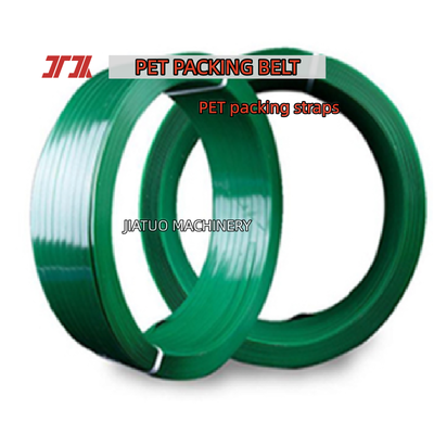 High-speed PET strapping 16mm green PET packaging belt for pneumatic strapping machines